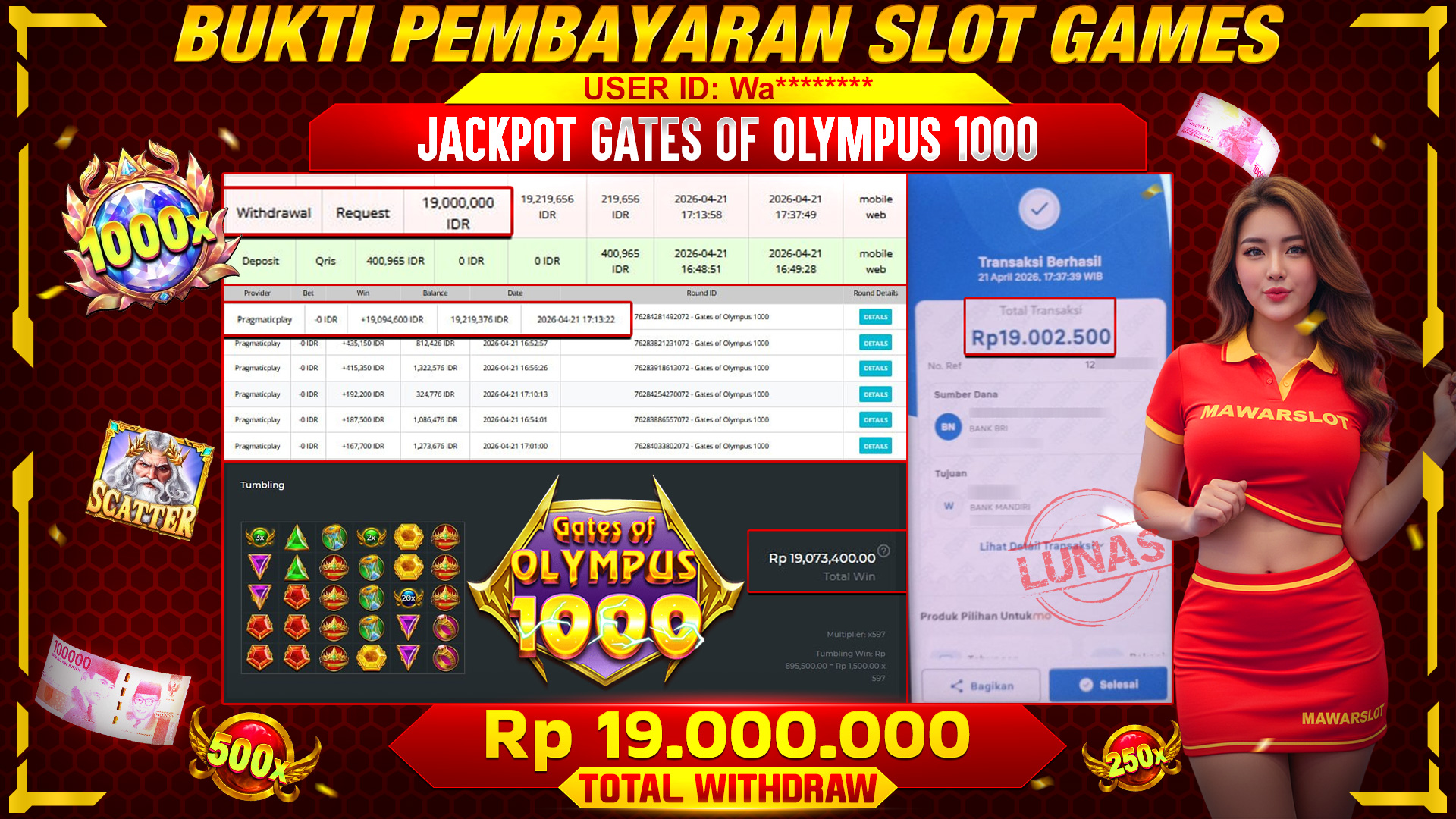 Zeus Mengamuk, Peluang Besar Pun Datang!