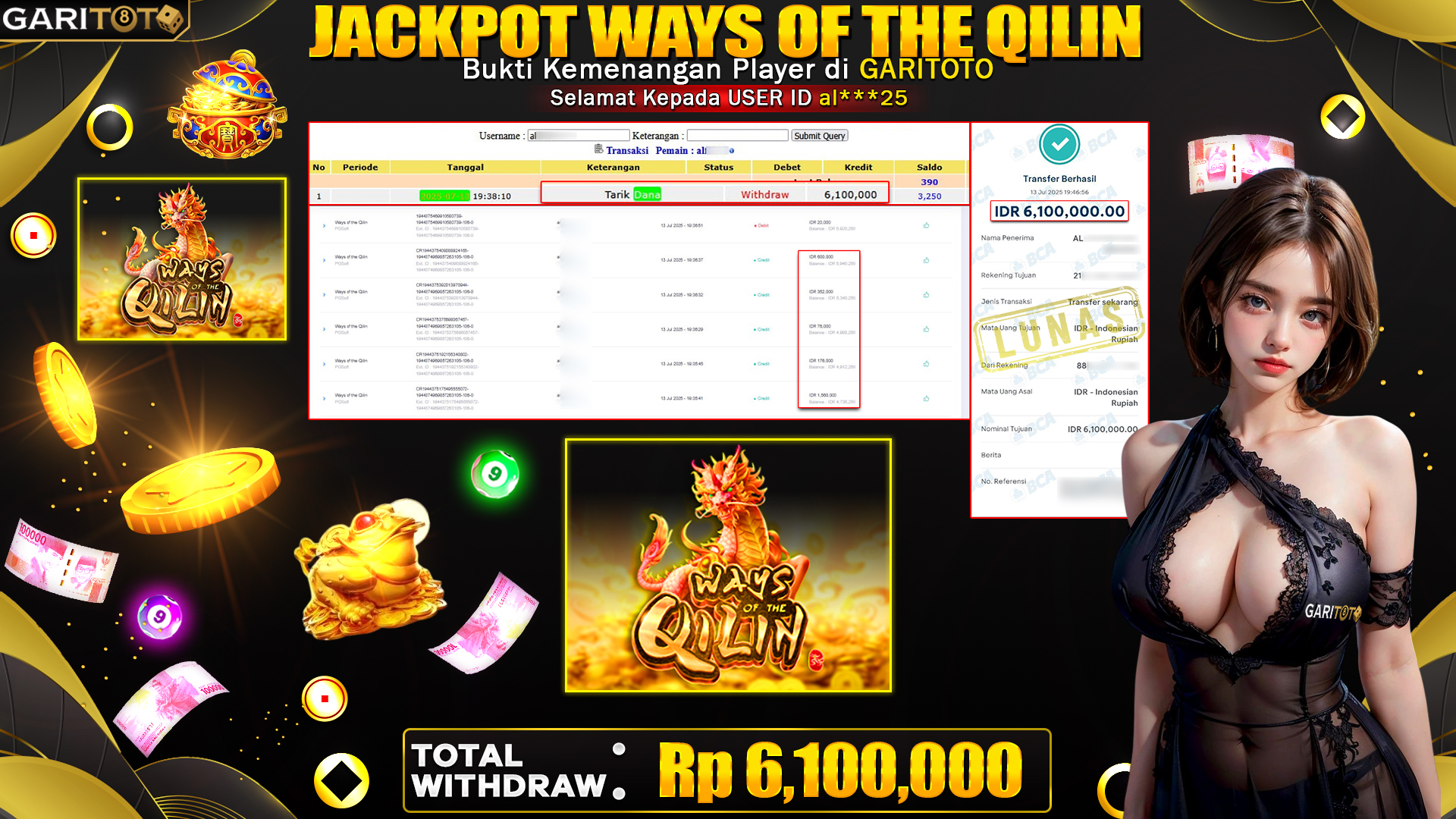 JACKPOT WAYS OF THE QILIN