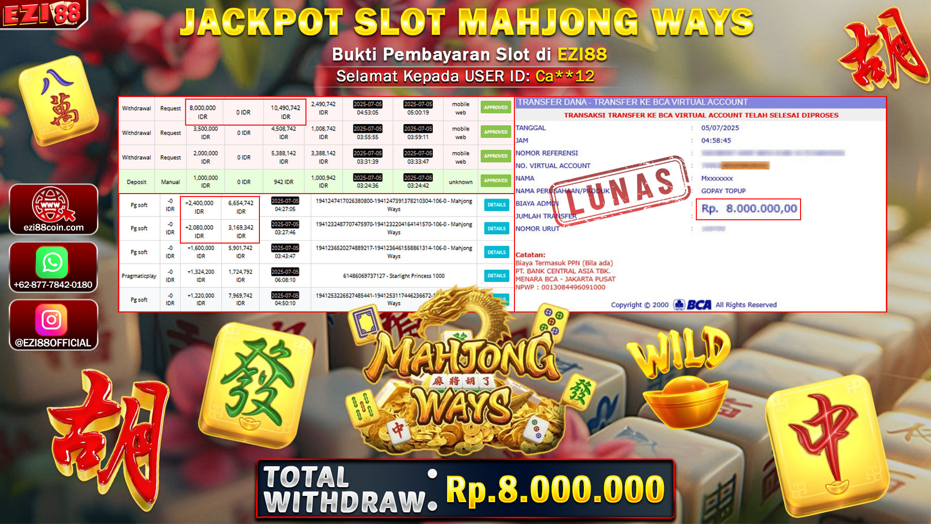 JACKPOT SLOT MAHJONG WAYS