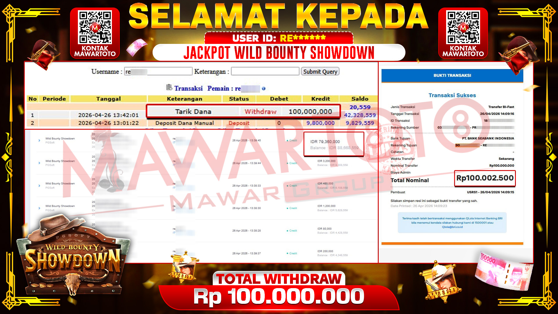 JACKPOT WILD BOUNTY SHOWDOWN