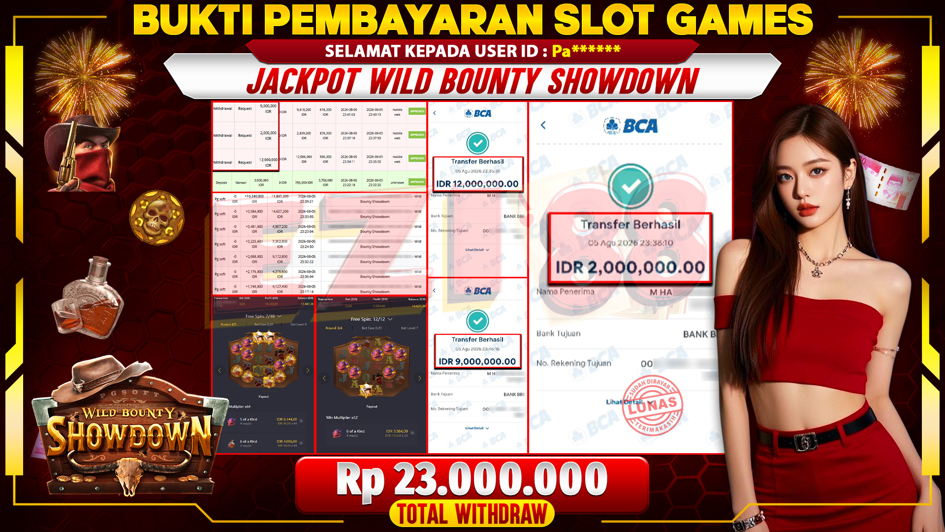 JACKPOT WILD BOUNTY SHOWDOWN